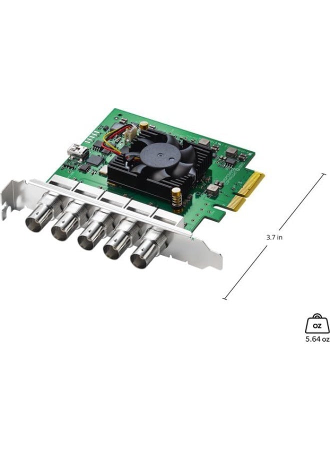 Blackmagic Design DeckLink Duo 2 – 4-Channel 3G-SDI PCIe Capture & Playback Card for HD/SD Video Production - Image 3